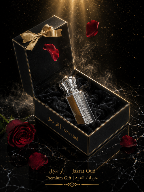 Ittr Mahal Jaz Al Oud Attar (Perfume Oil) – 12ml | Rich Oudy Fragrance