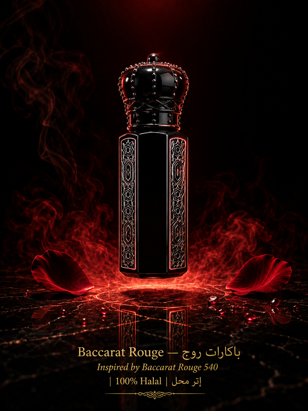 Ittr Mahal Baccarat Rouge Attar (Perfume Oil) – 12ml | Best Seller