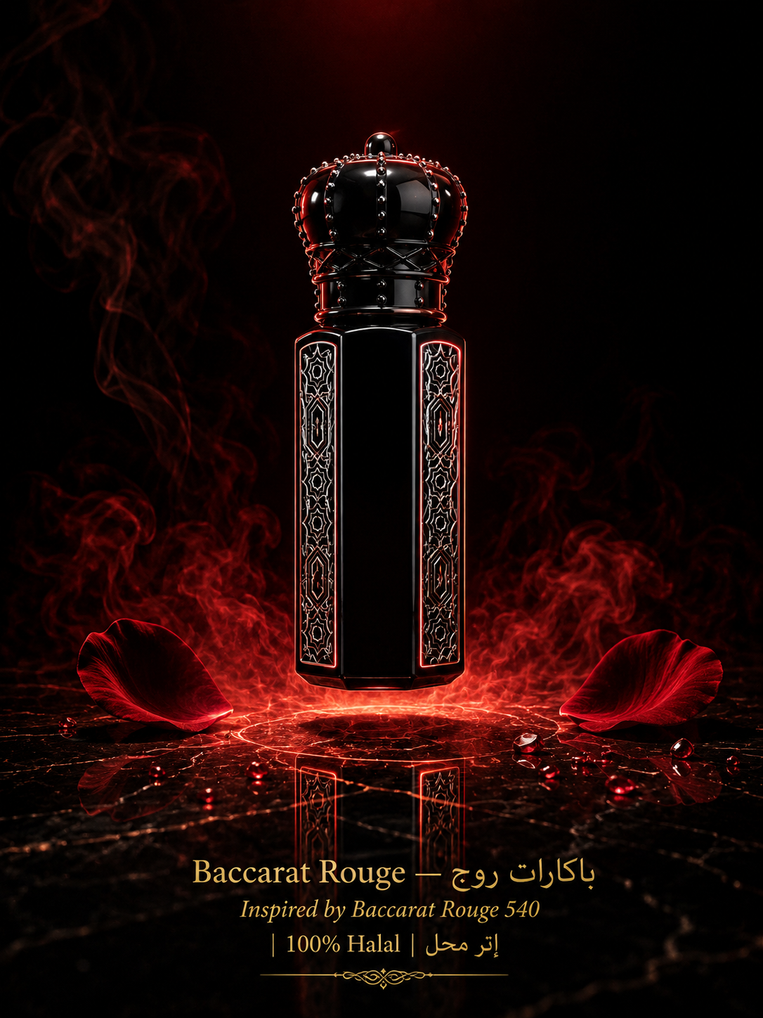 Ittr Mahal Luxury Duo Gift Set – White Oud & Baccarat Rouge Attar (2 x 12ml)