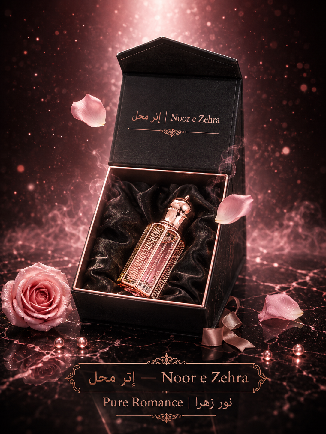 Ittr Mahal Noor e Zehra Attar (Perfume Oil) – 12ml | Floral & Feminine